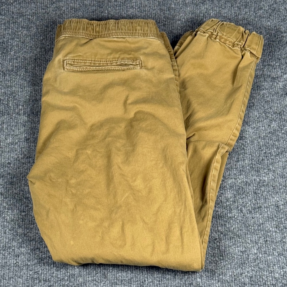 Aeropostale Jogger Pants Khaki‎ Drawstring Elastic Waist Small 32x27 Loungewear